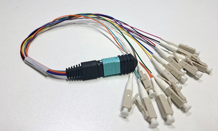 12 Fiber MPO Harness Cable 